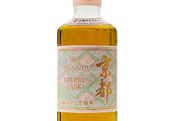 京都ウイスキー 西陣織ラベル シェリーカスク